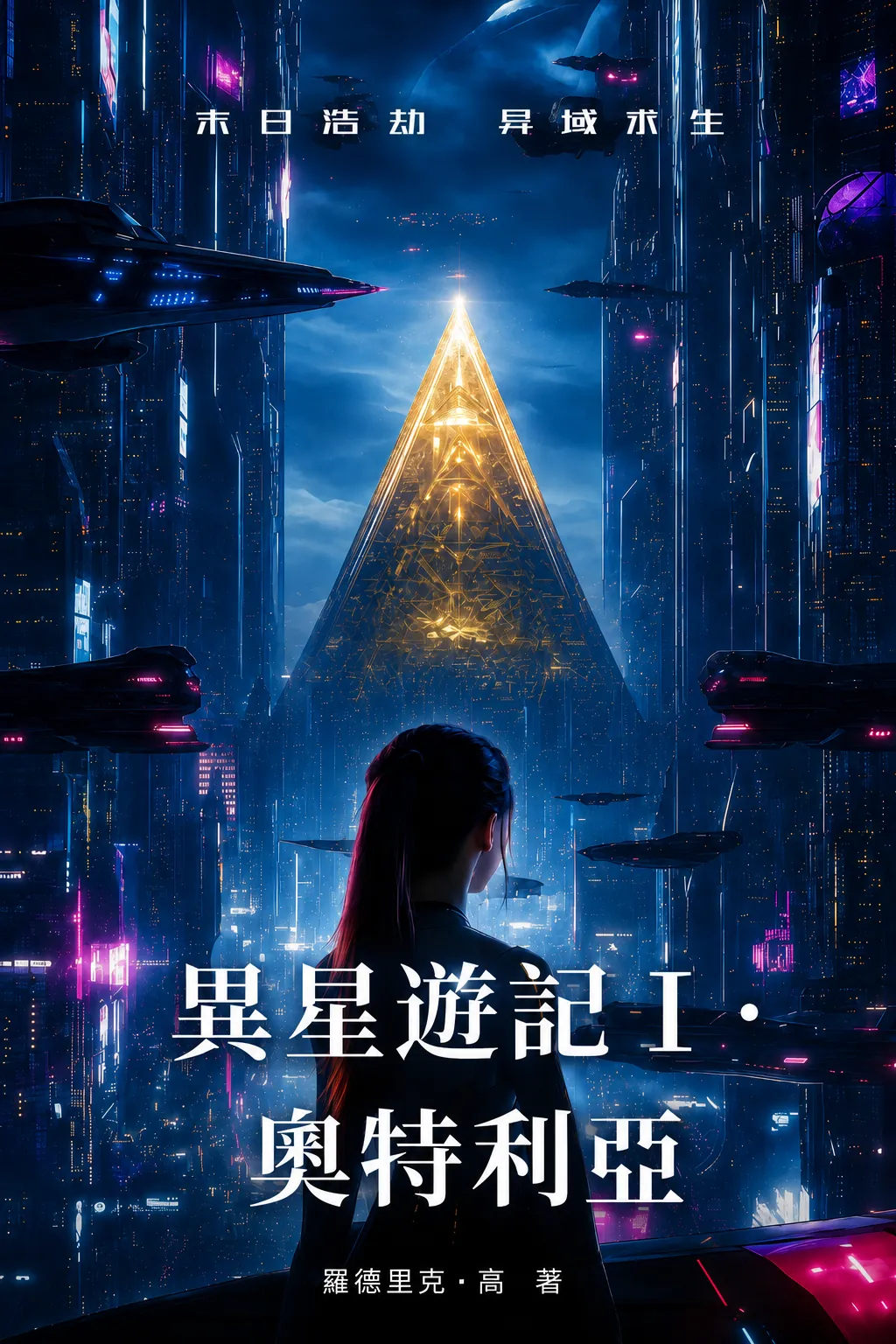 罗德里克·高科幻小说《异星游记Ⅰ·奥特利亚》封面
